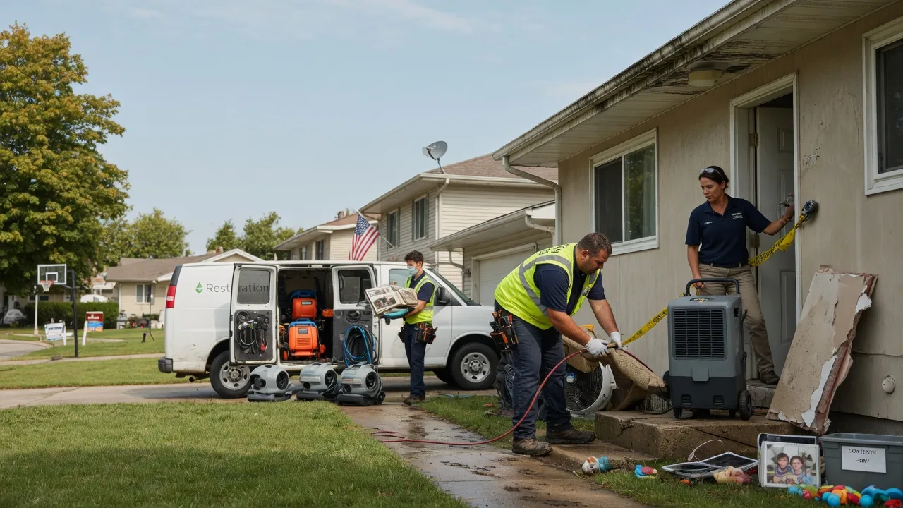 Water Damage Restoration in Moira, NY near me